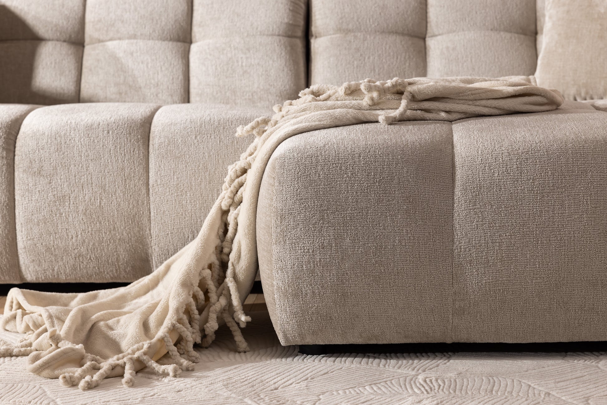 Dīvāns Aler 262/70/152 cm krēms - N1 Home