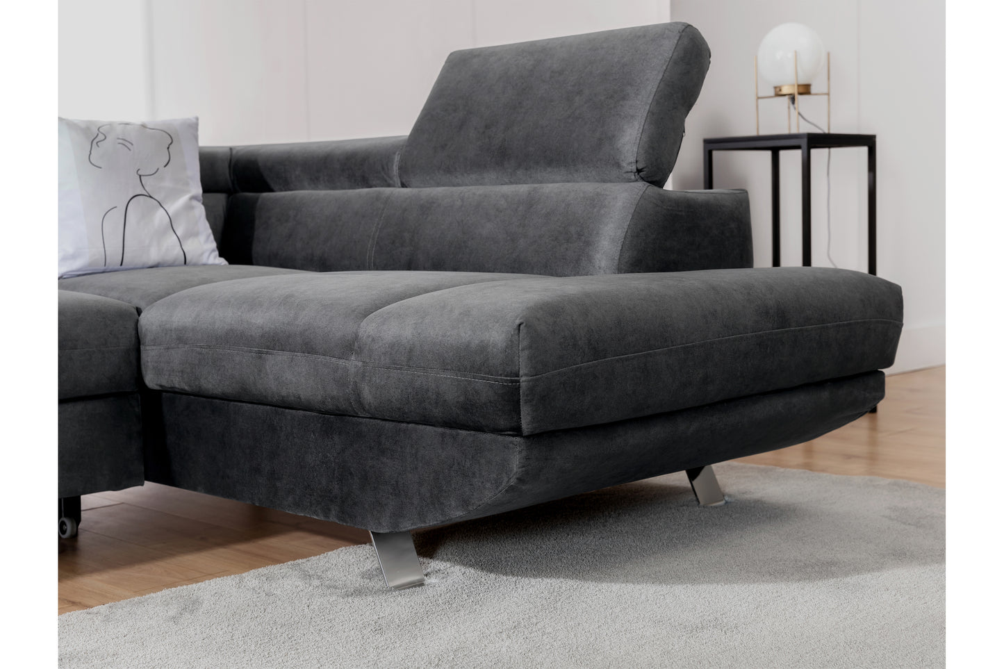 Dīvāns Zali 280/110/205 cm Castel 93 - N1 Home