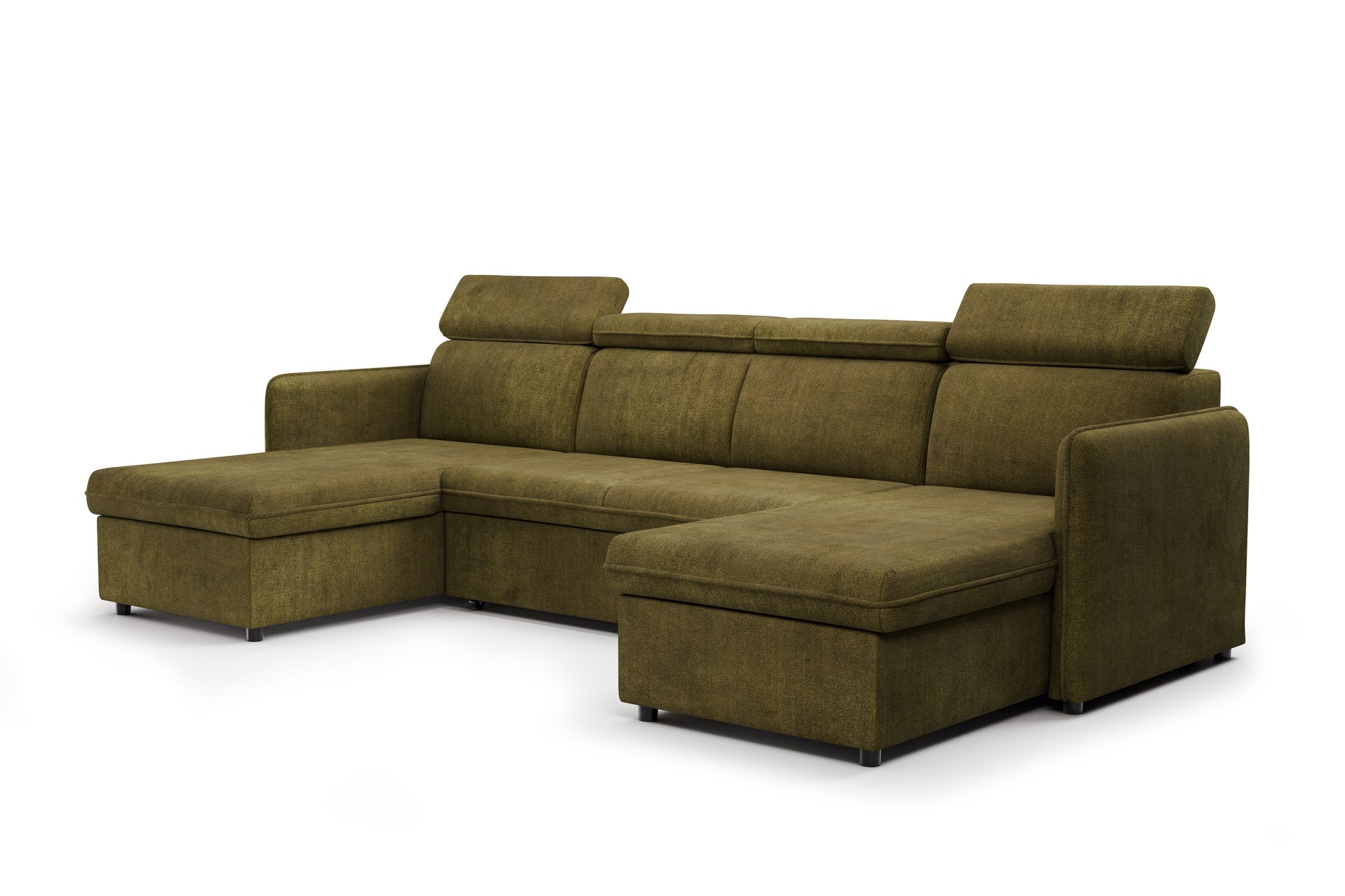 Dīvāns Barce 280/94/165 cm tumši zaļš - N1 Home