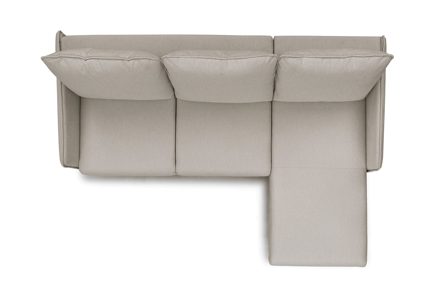 Dīvāns Tai 222/95/161 cm Loft 02/melnas kājas - N1 Home