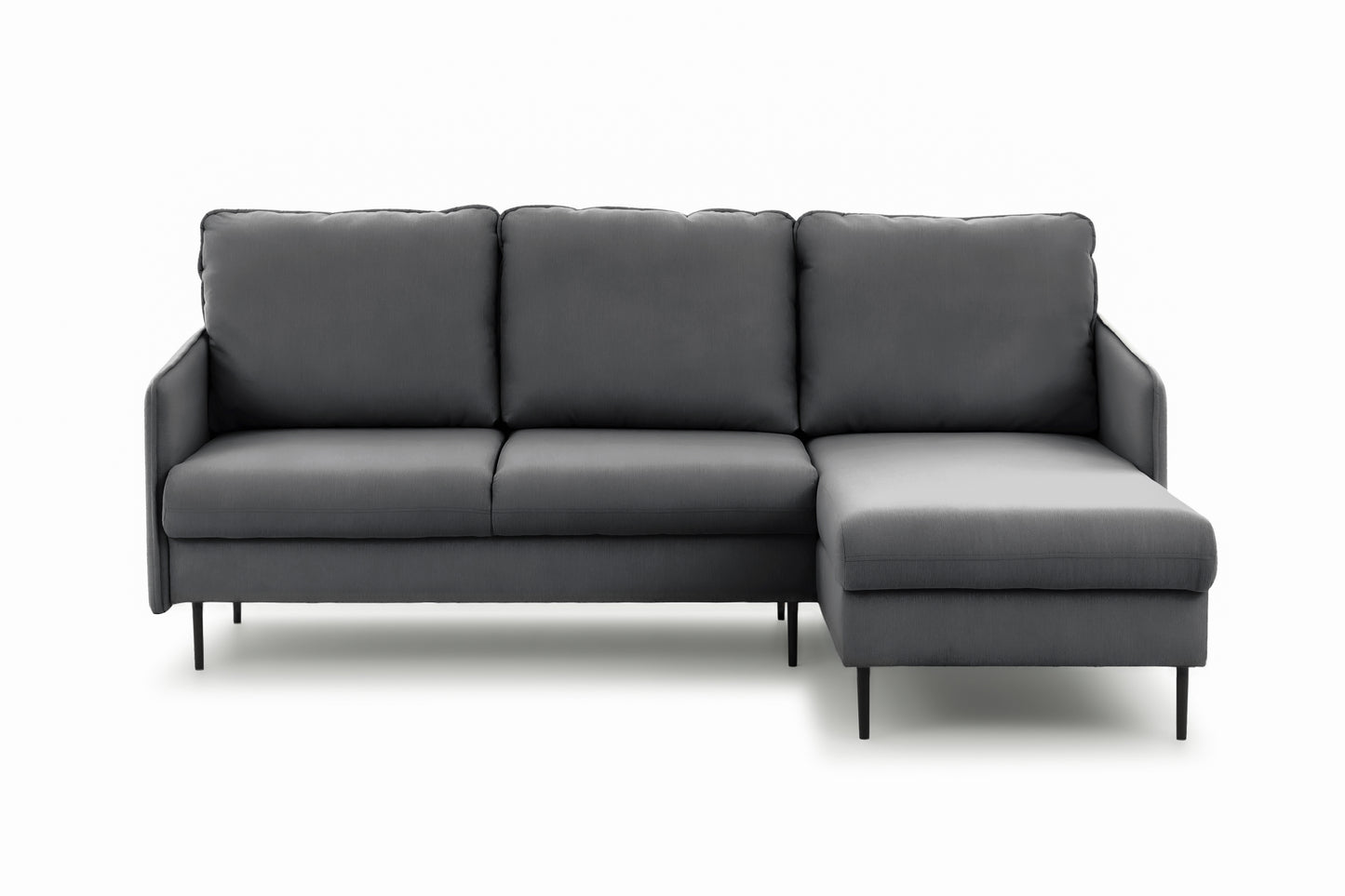 Dīvāns Tai 222/95/161 cm Velluto 18/melnas kājas - N1 Home