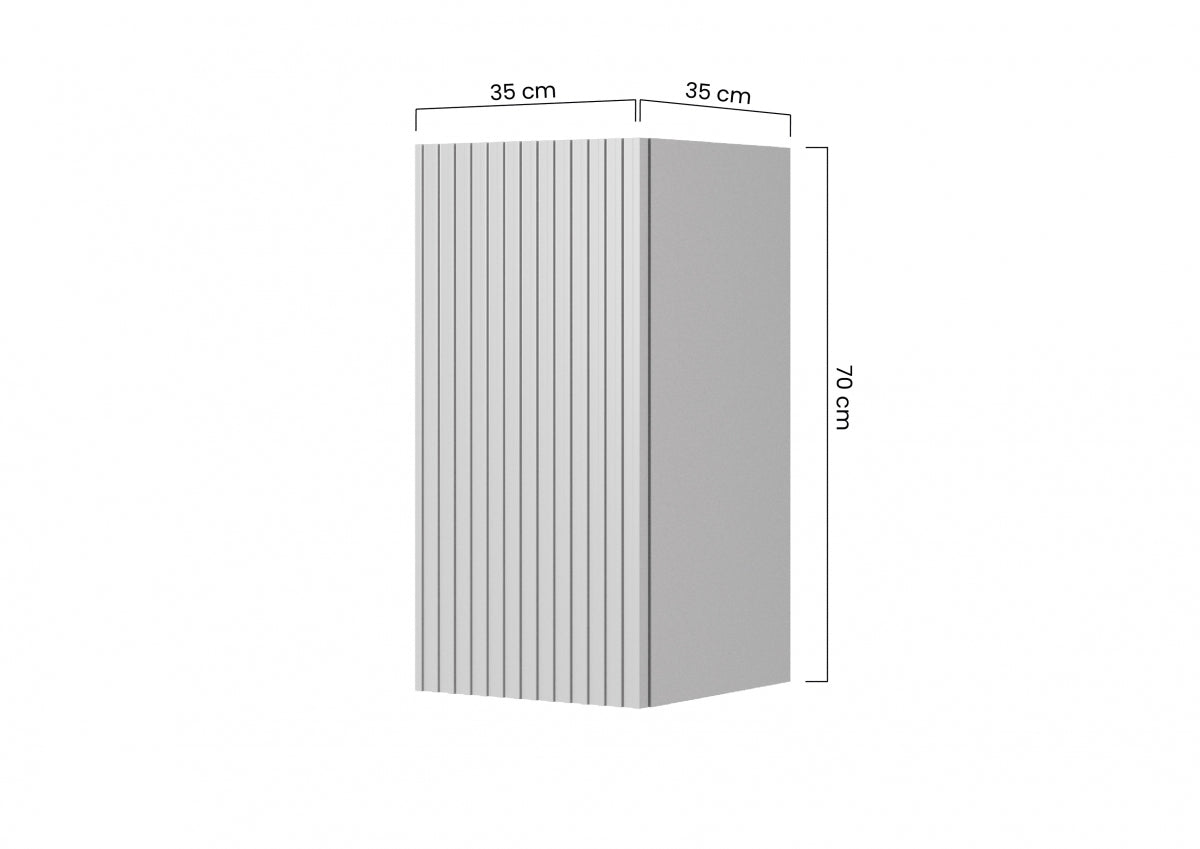 Izglītnes skapis AUSTIN 35/70/35 zils - N1 Home