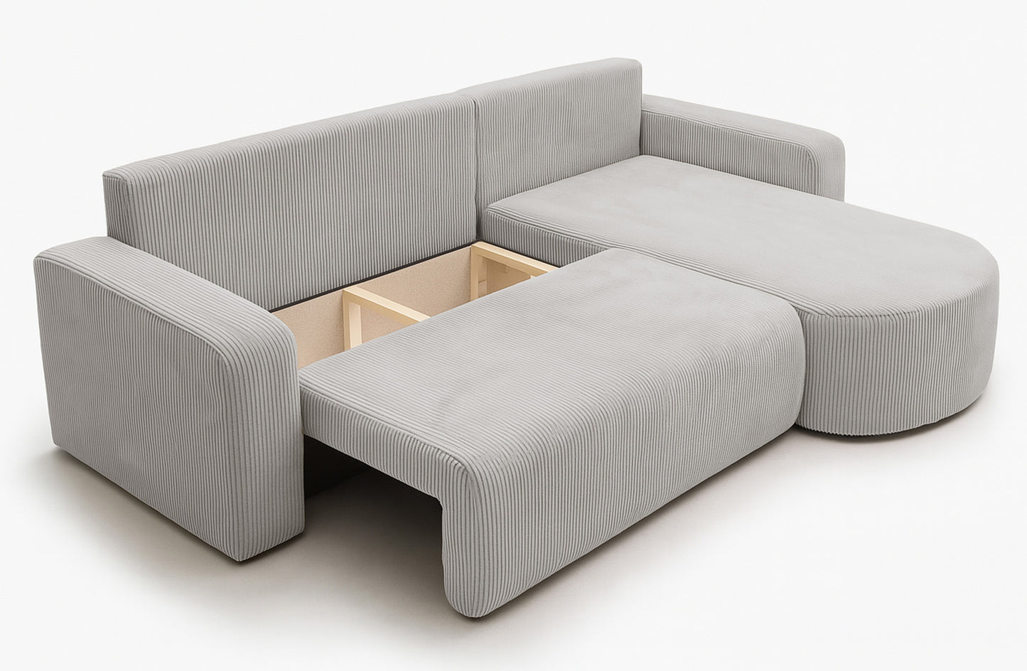 Dīvāns Teos 85/275/170 cm Poso 100 - N1 Home