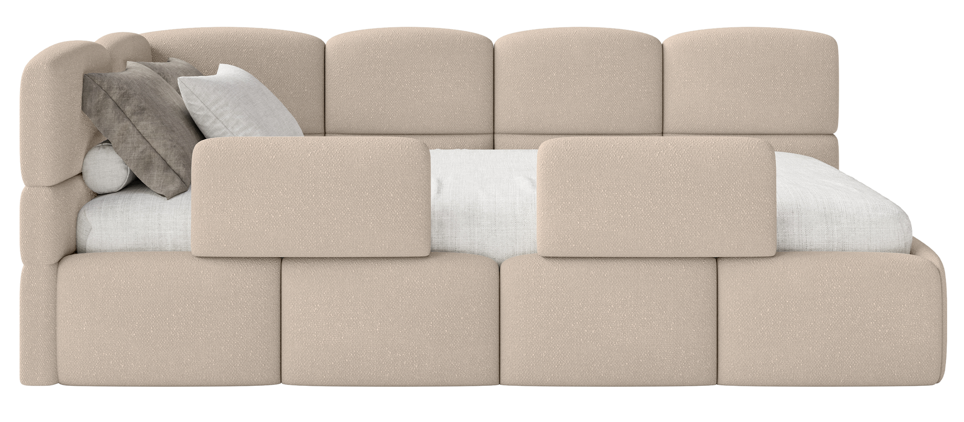 Gulta ar matraci Clod 220/88/110 cm Melody 13 - N1 Home