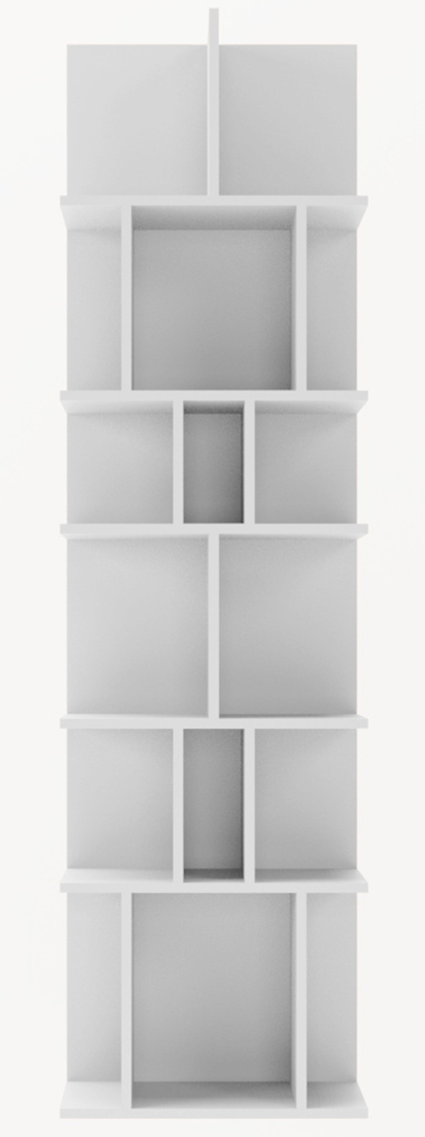 Atvērts plaukts Bommo 50/180/30 cm balts