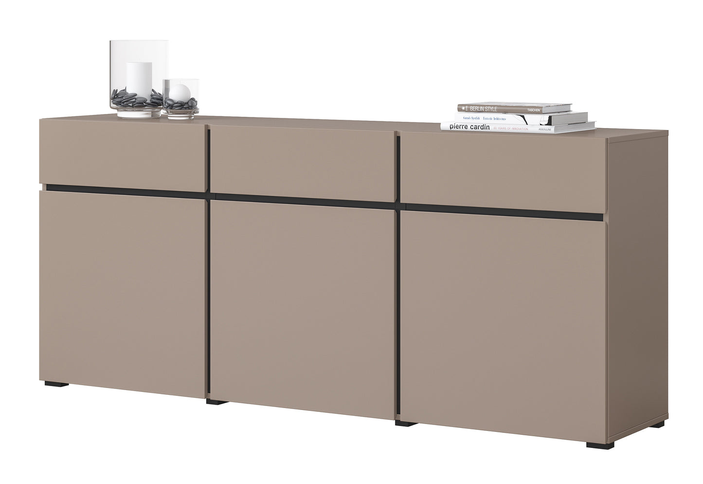 Kumode Kruzat 180/78/40 cm bēšs - N1 Home