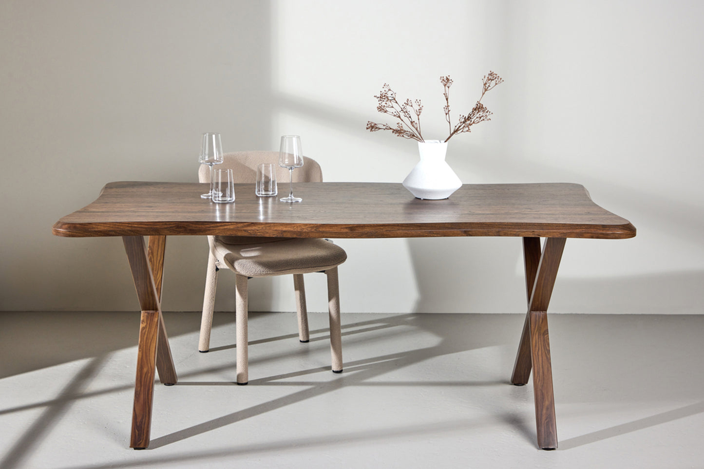 Galds Nereda 180/75/90 cm rieksts - N1 Home