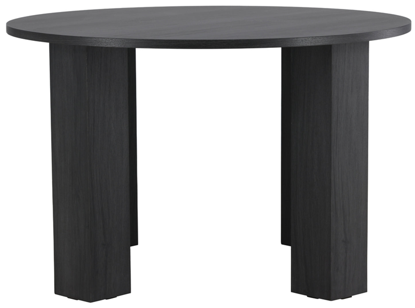 Galds Junas 120/120/75 cm melns - N1 Home