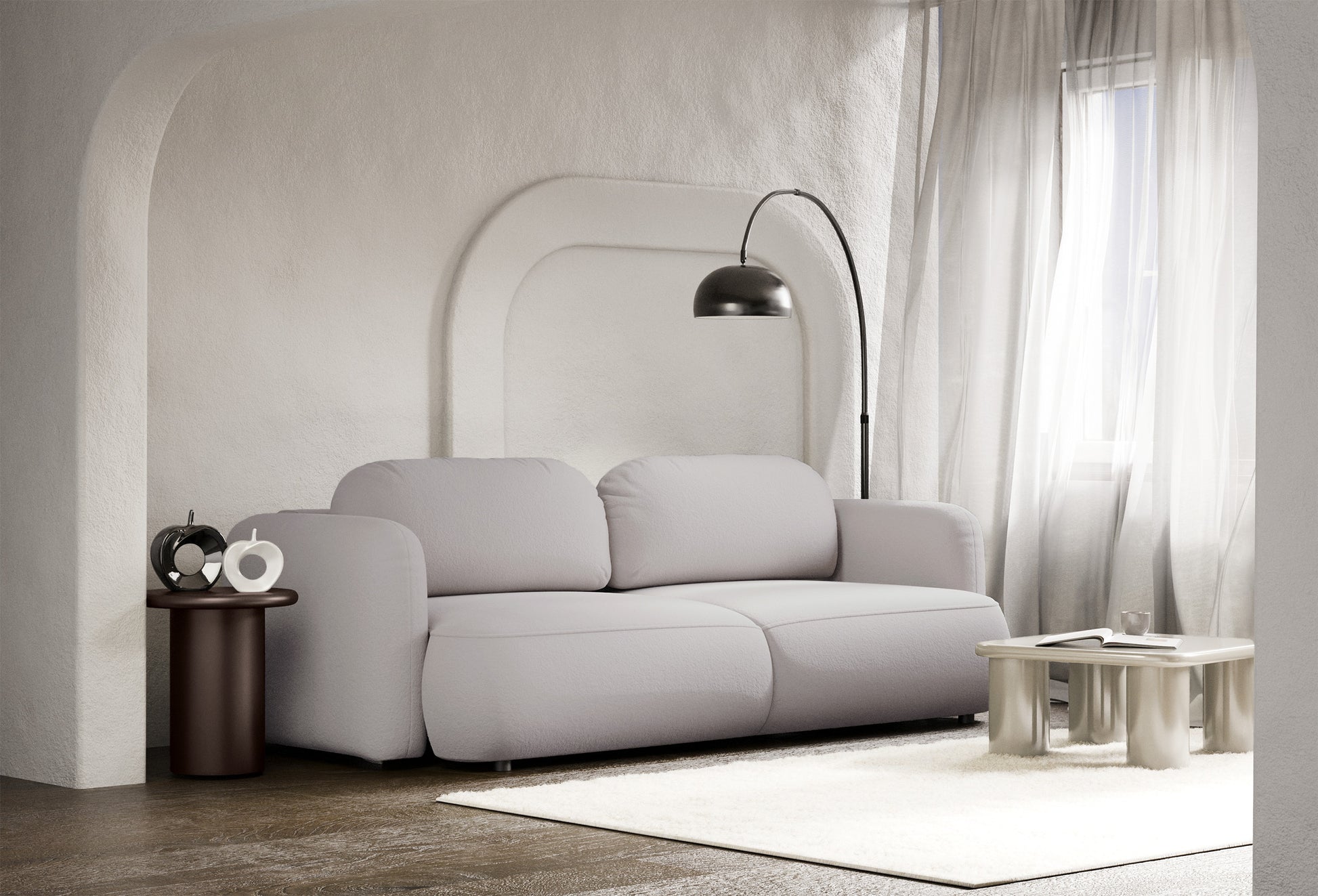 Dīvāns Tvors 82/253/110 cm Flow 06 - N1 Home