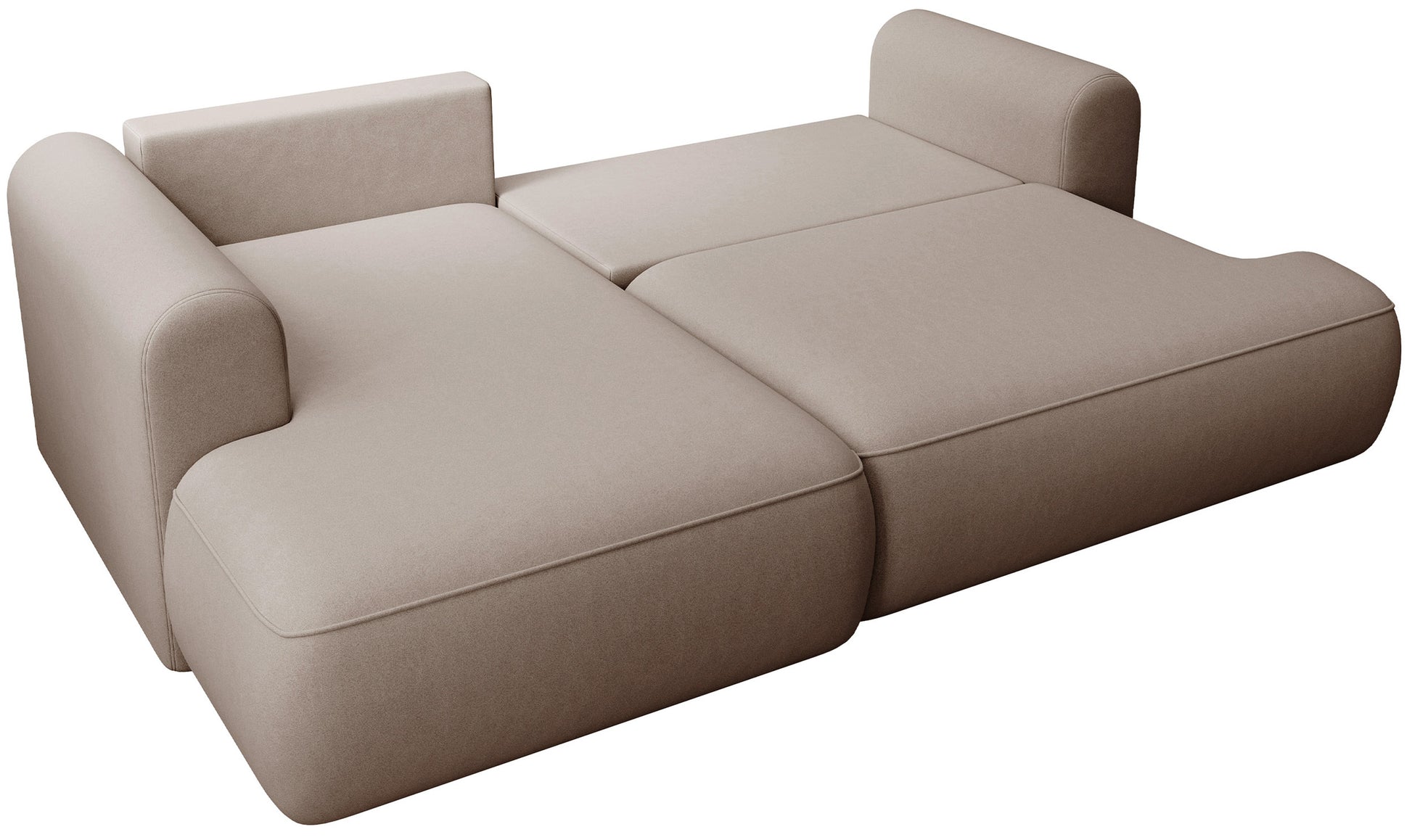 Dīvāns Ovors mini 238/93/156 cm Castel 15 - N1 Home