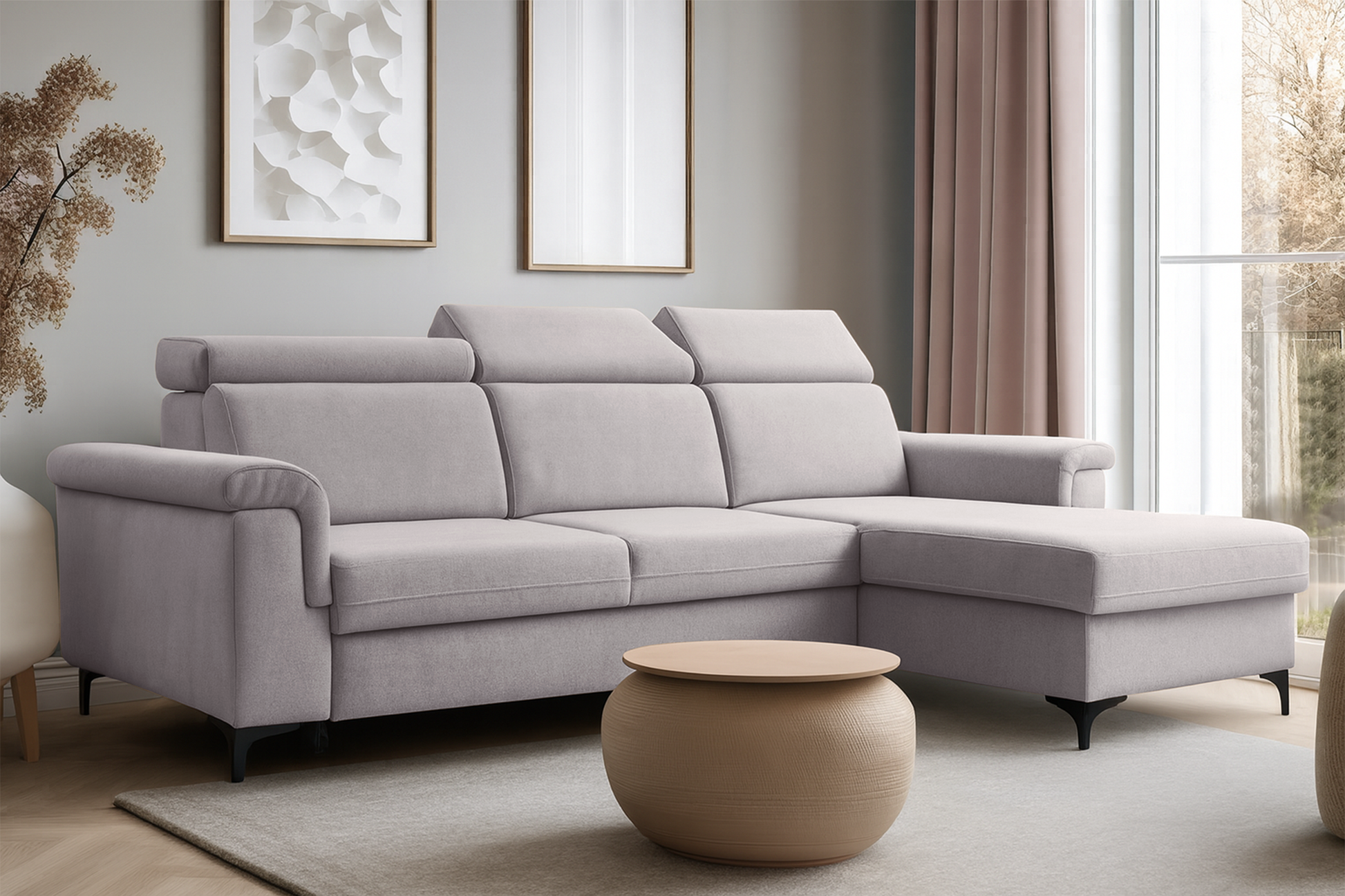 Dīvāns Vero 84/252/170 cm Element 17 - N1 Home