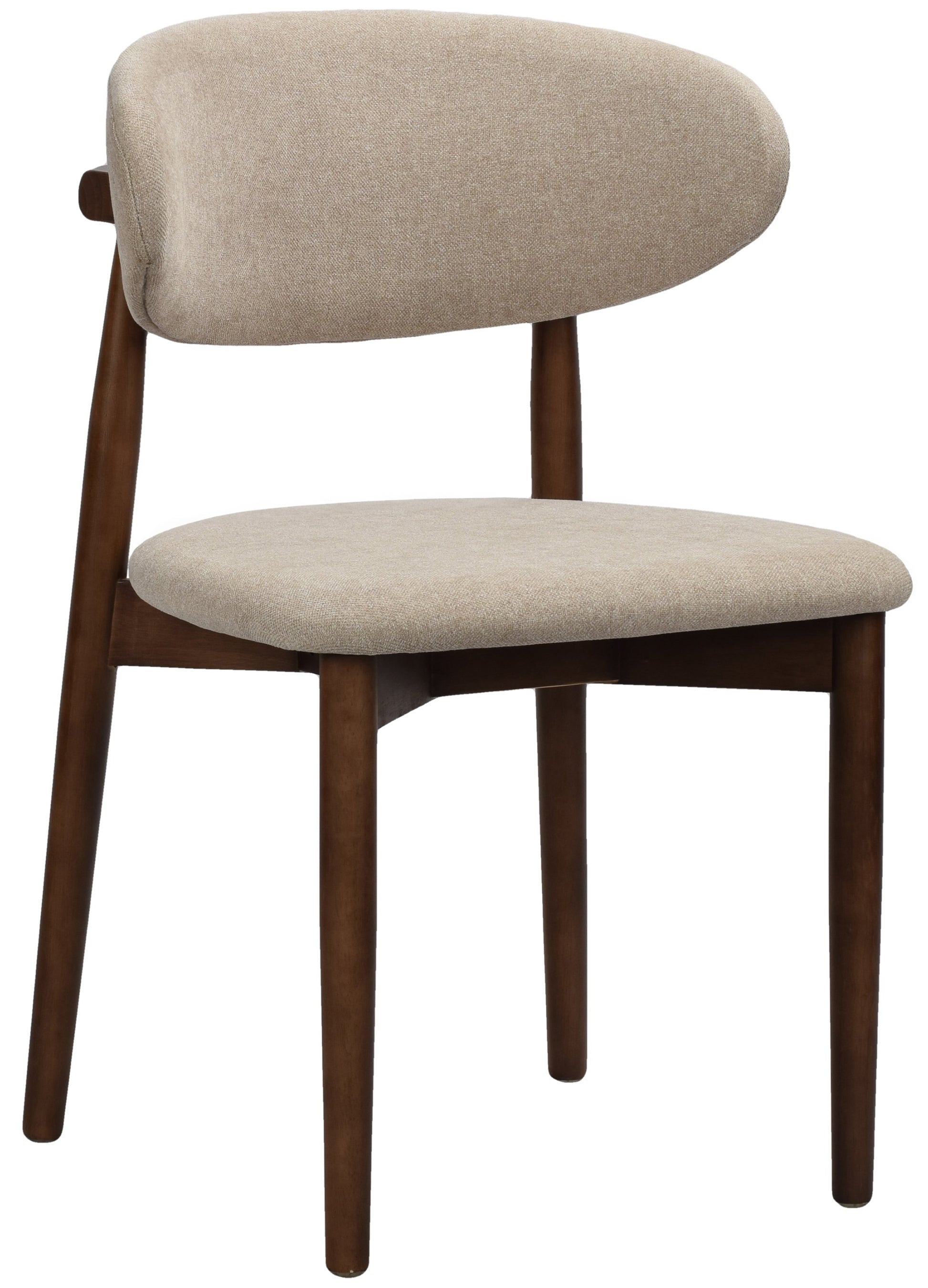 Krēsls Canvi 80/40/43 cm rieksts/bēšs - N1 Home