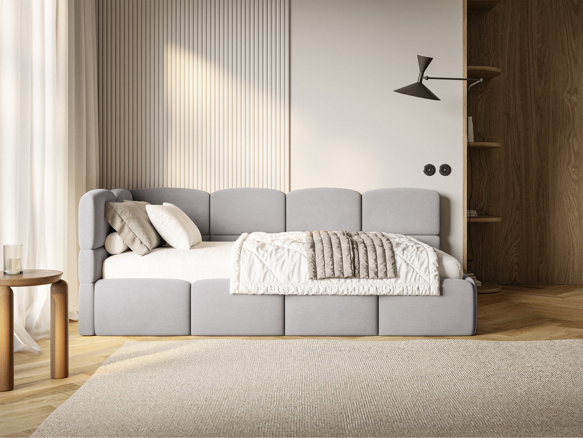 Gulra ar matraci Clod 220/88/110 cm Piano 13 - N1 Home