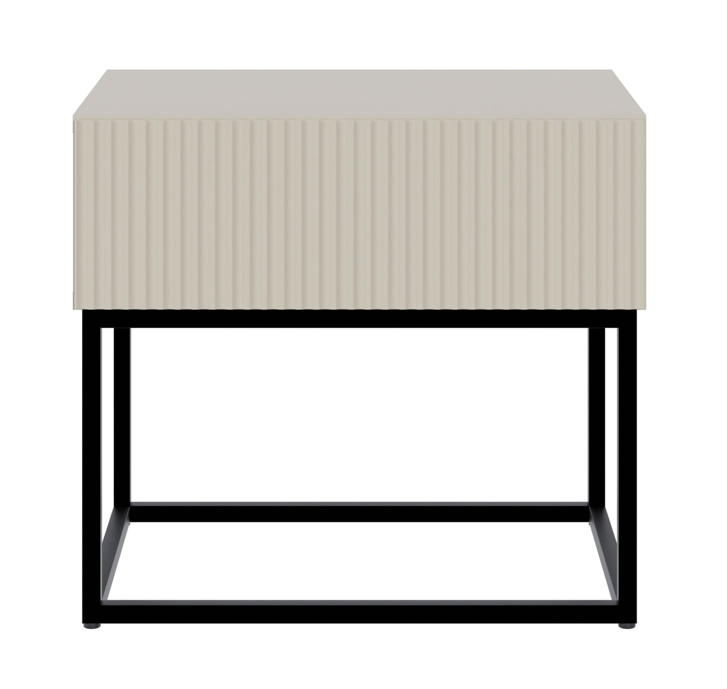 Naktsskapis Velda 50/44/35 cm bēšs/melns