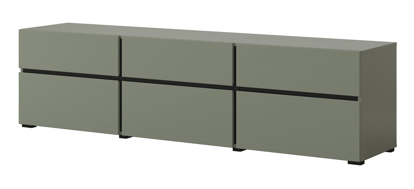 Kumode Kruzat 180/48/40 cm zaļs