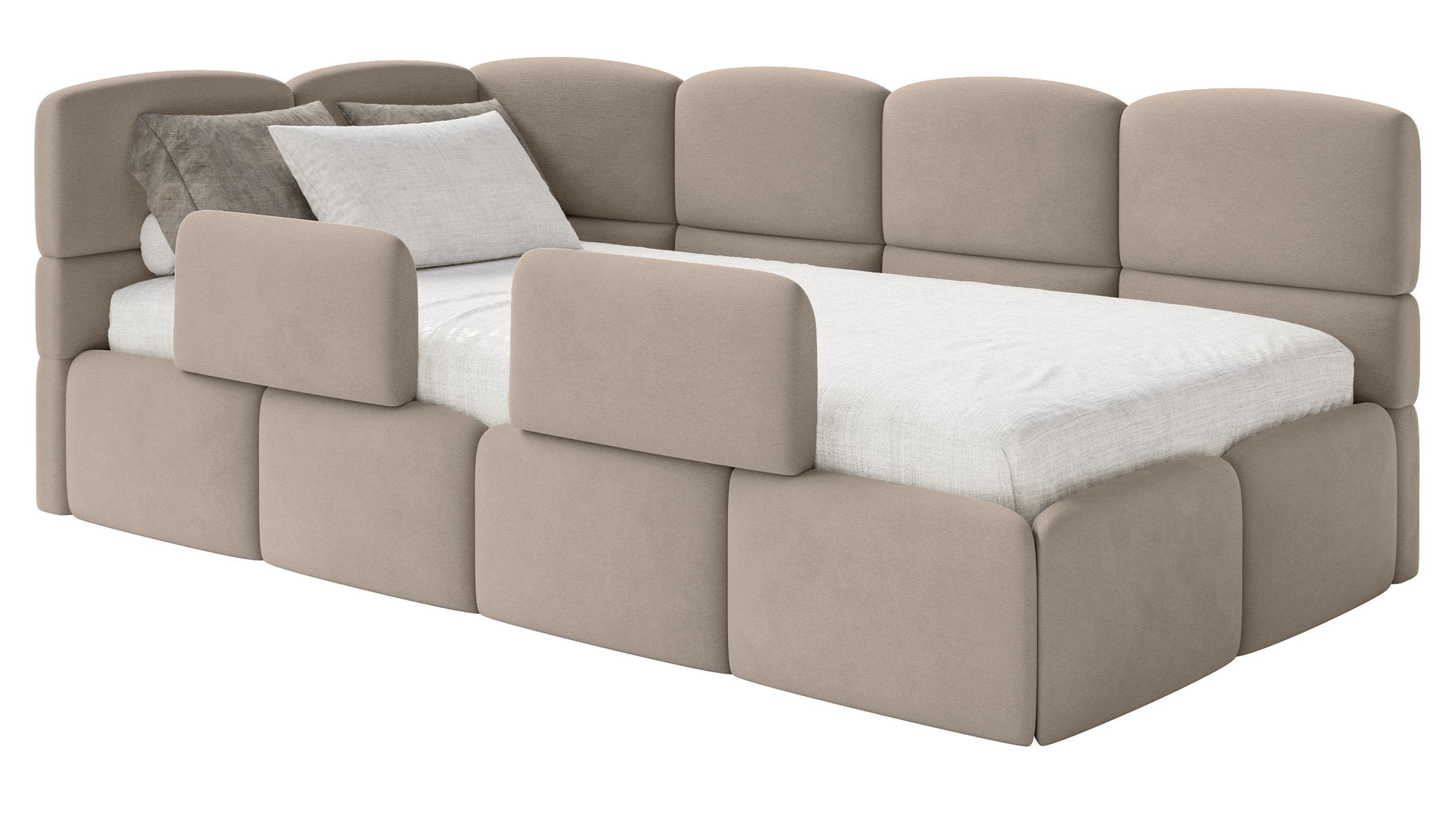 Gulra ar matraci Clod 220/88/110 cm Piano 03 - N1 Home