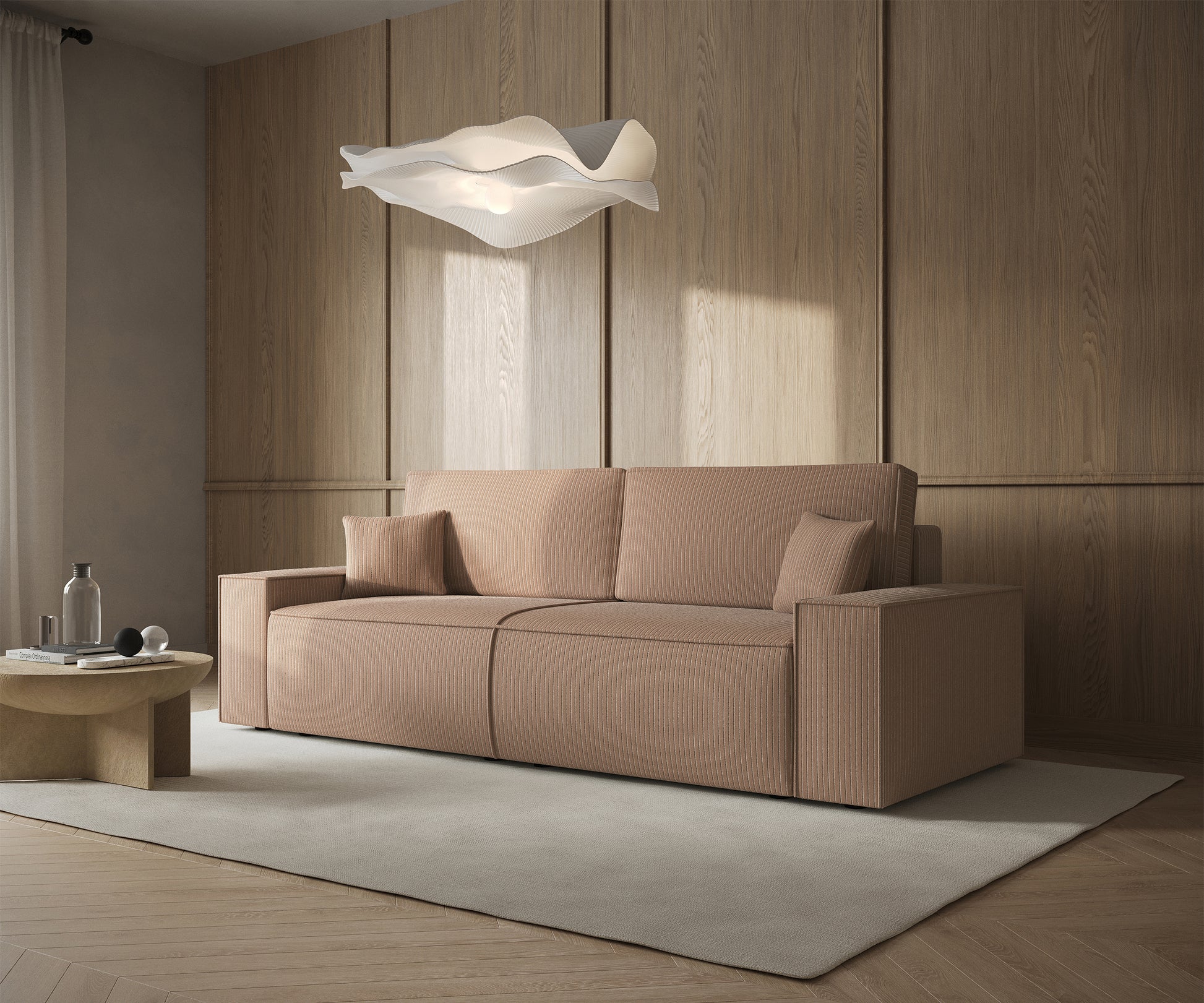 Dīvāns Fireza 275/102/85 cm Perla 70 - N1 Home