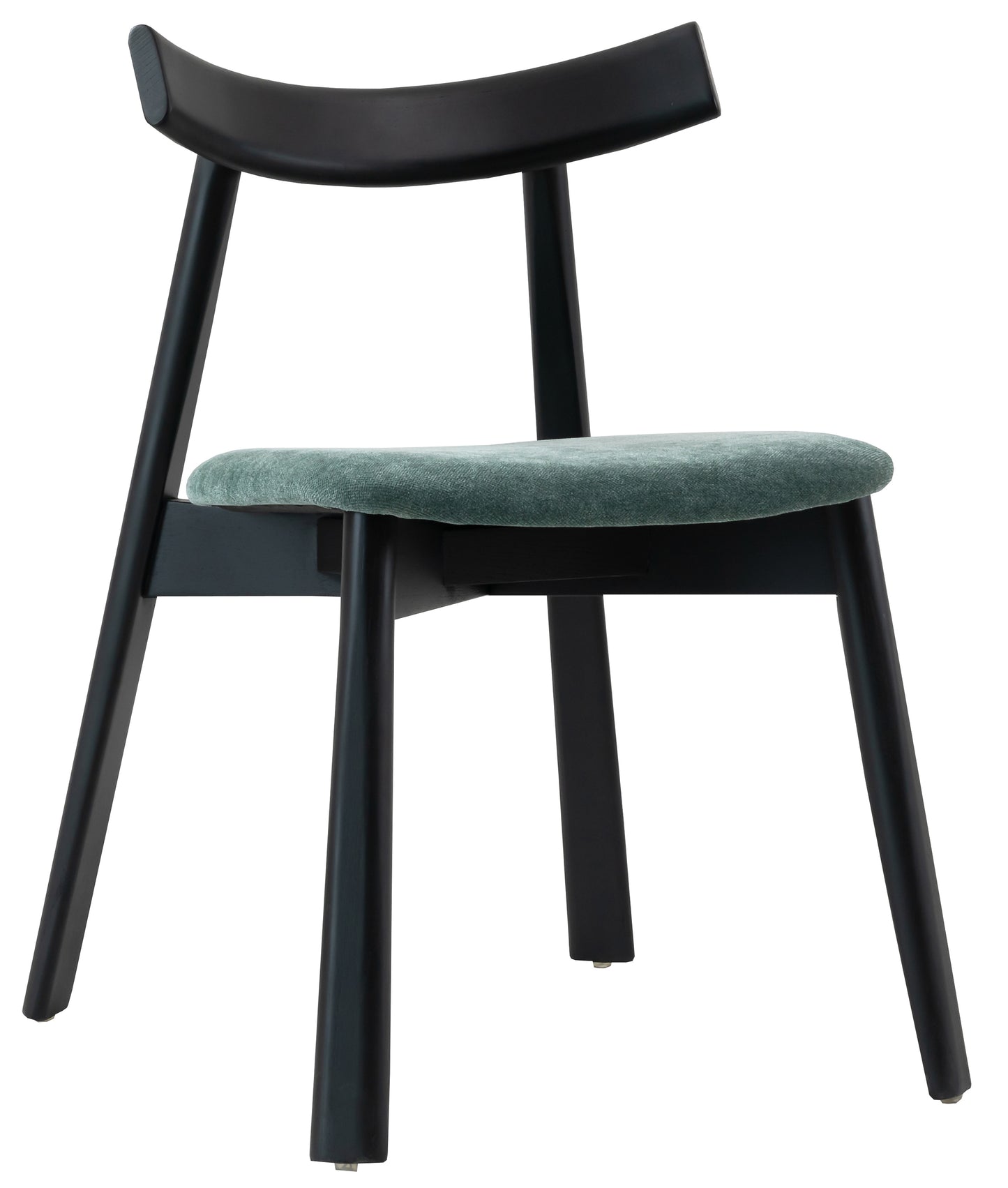 Krēsls Delis 79/48/59 cm tumši zaļs/melns - N1 Home