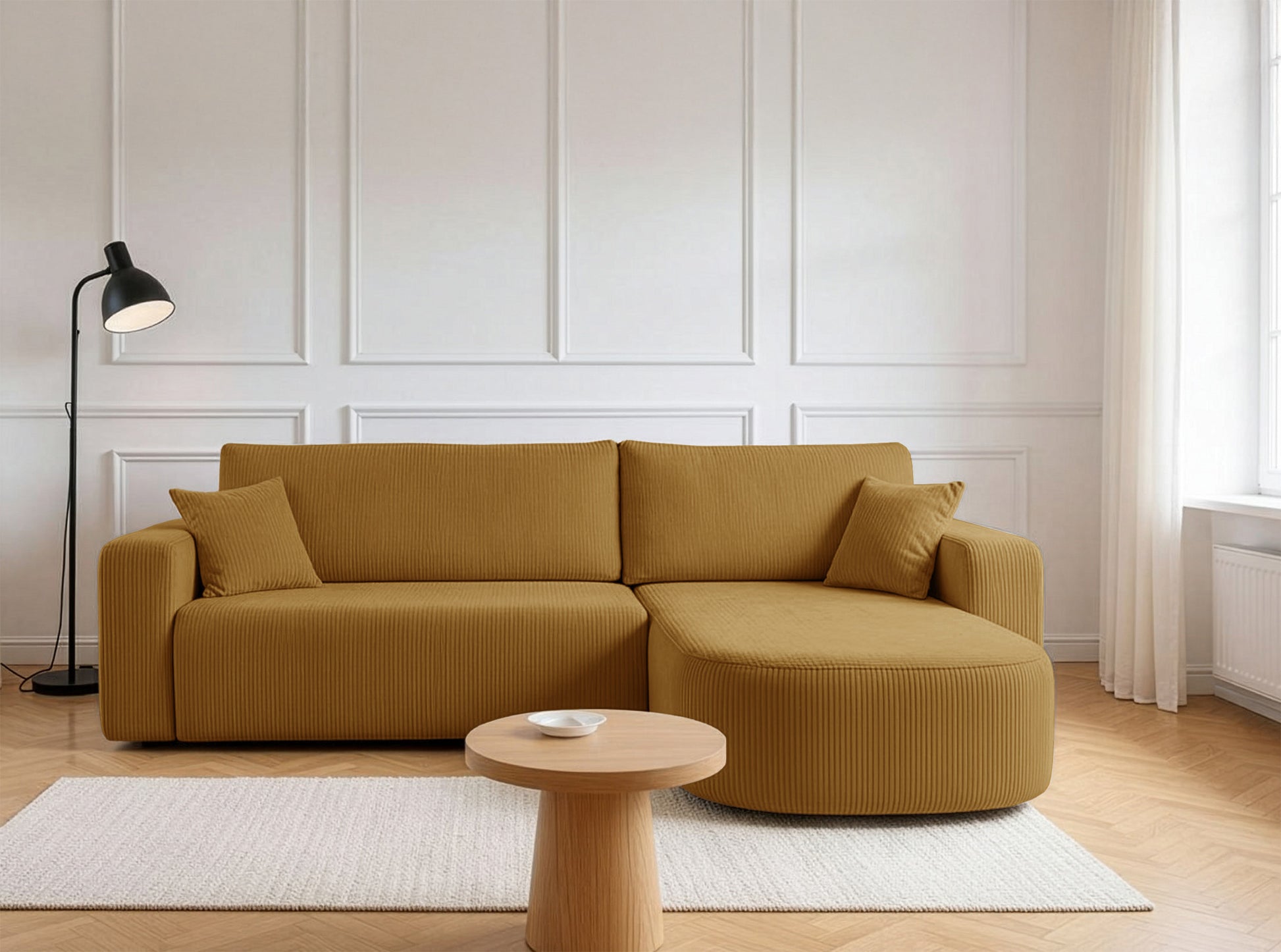 Dīvāns Teos 85/275/170 cm Poso 01 - N1 Home