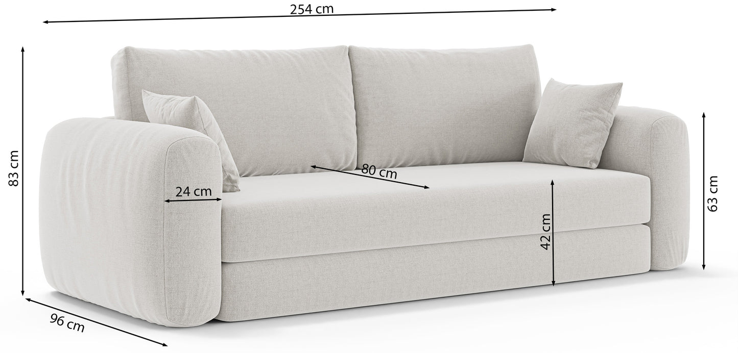 Dīvāns Velero 42/200/80 cm Verita 09 - N1 Home