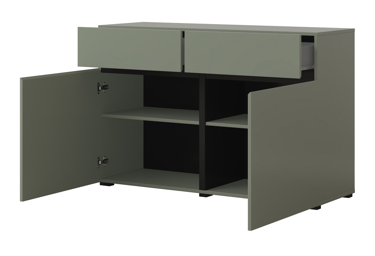 Kumode Kruzat 119/78/40 cm zaļs