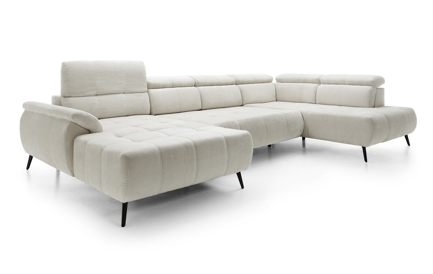 Dīvāns Matio U 98/375/208 cm Aphrodite 01 - N1 Home