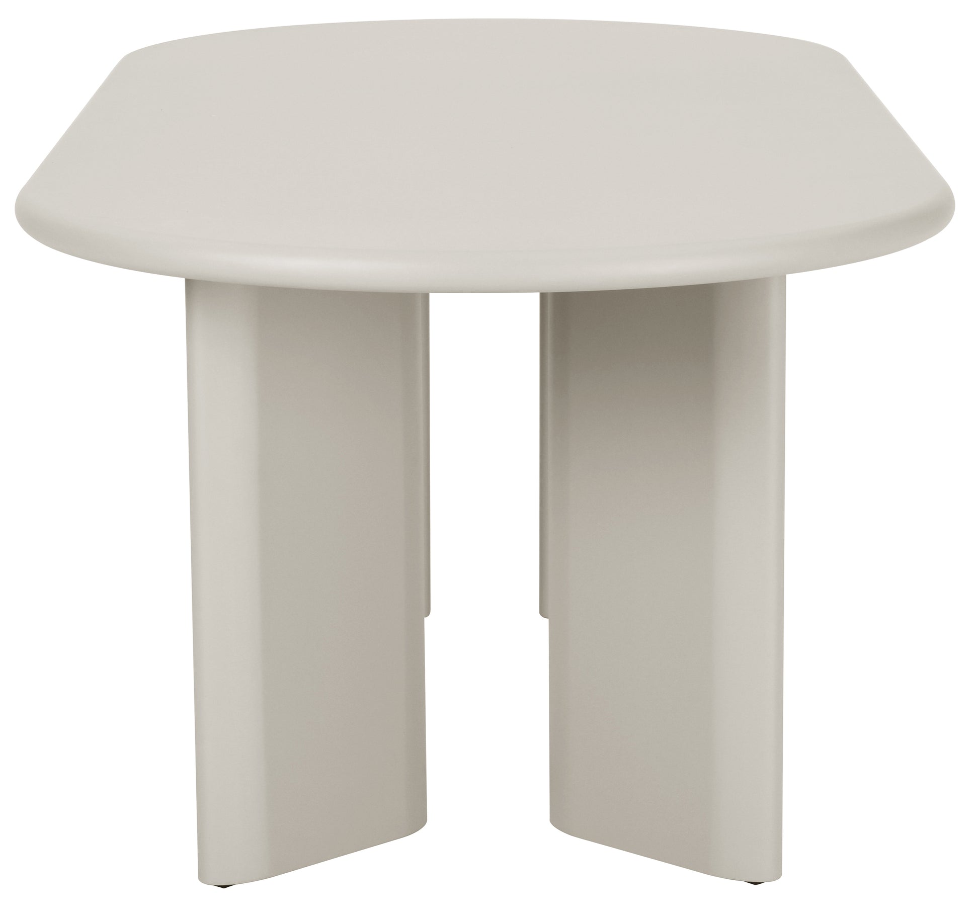 Galds Catis 200/90/75 cm matēts bēšs - N1 Home