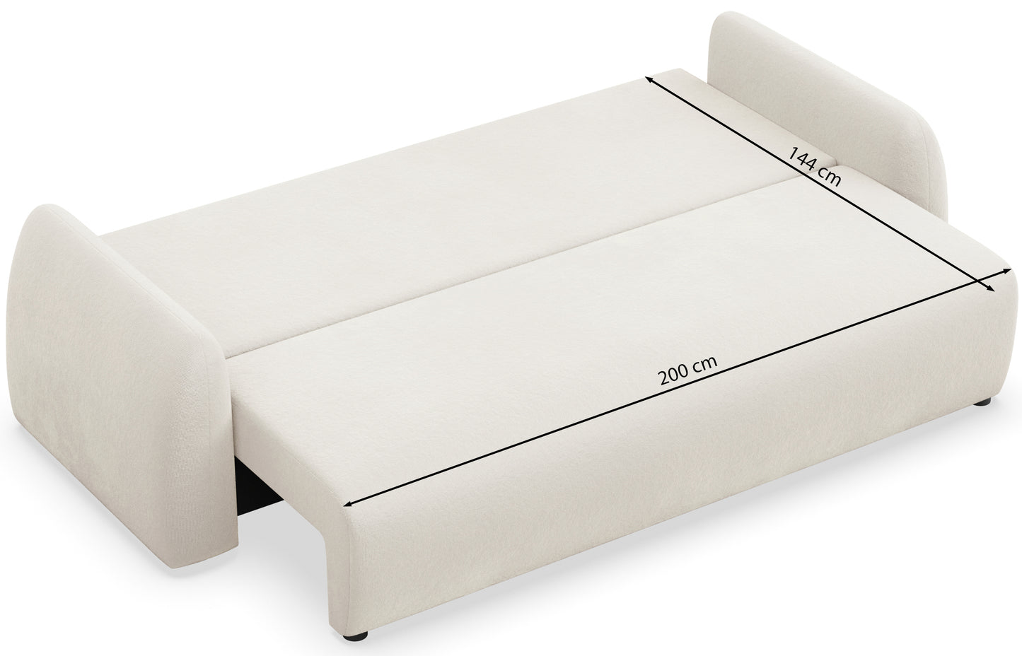 Dīvāns Nubo 244/85/93 cm Enjoy New Lux 21 - N1 Home