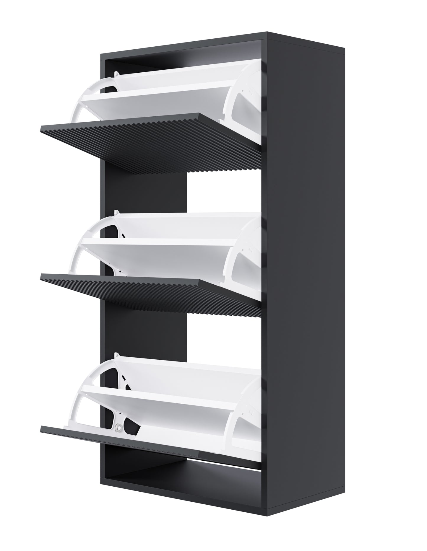 Apavu skapis Velda 50/30/103 cm melns