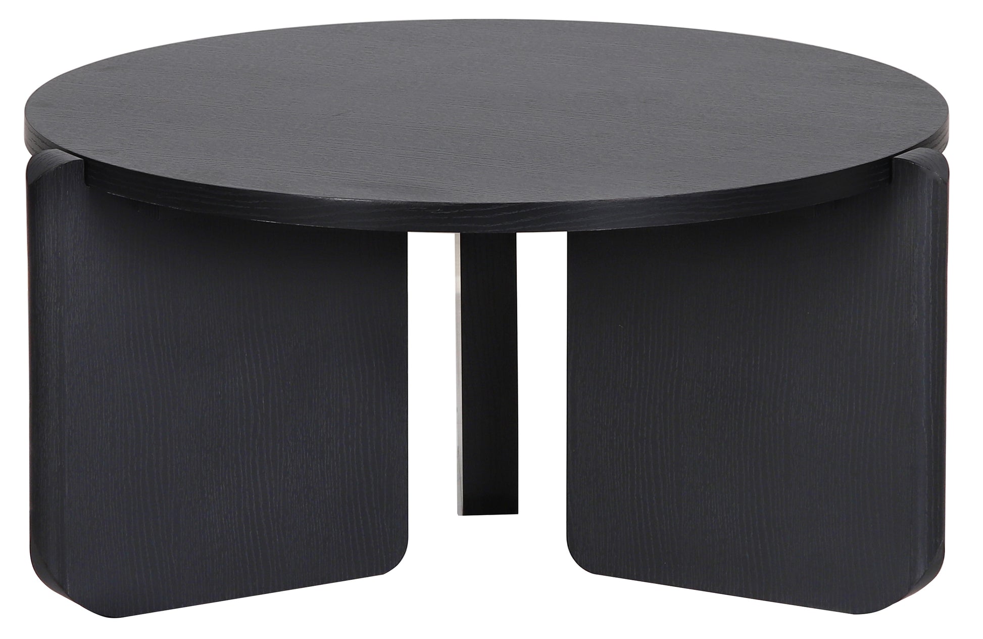 Kafijas galdiņš Prefi 40/80/80 cm melns pelni - N1 Home