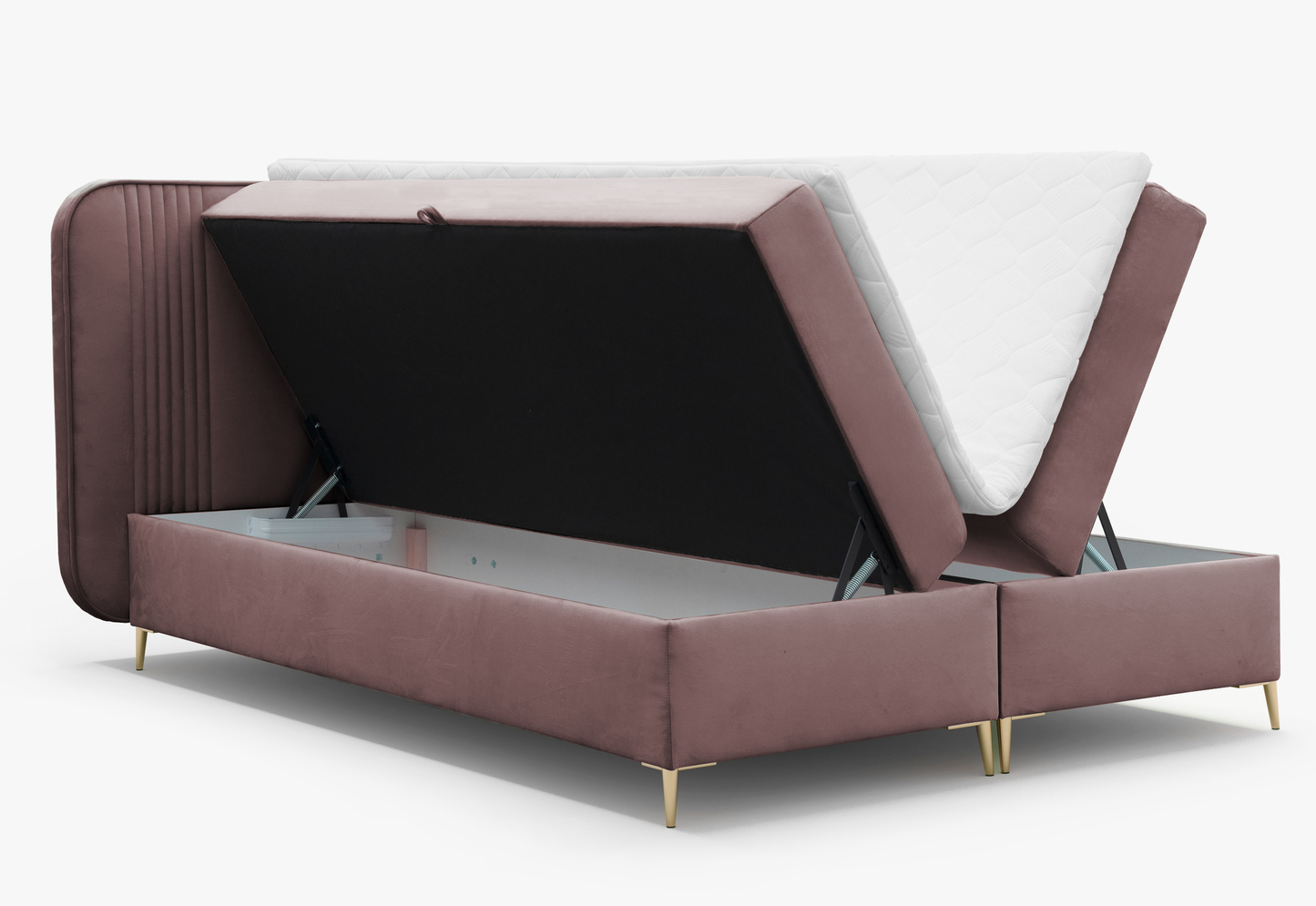 Kontinentālā gulta Clarens 140/160/180x200 cm Magic Velvet 2263 - N1 Home