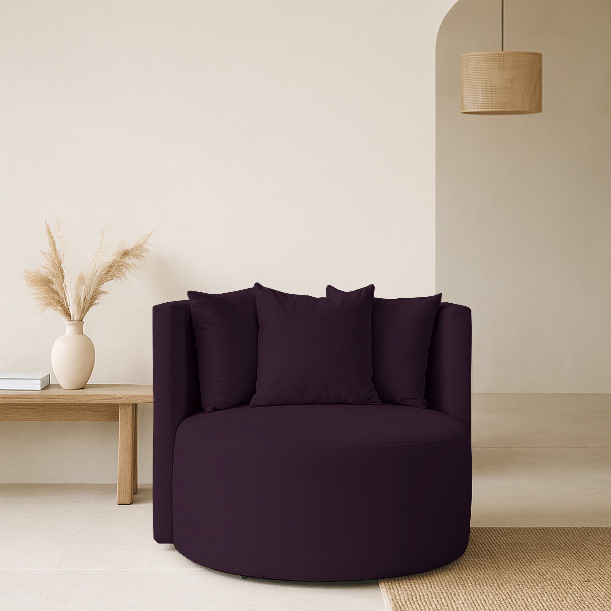 Krēsls Bonbo 70/93/94 cm Riviera 69 - N1 Home