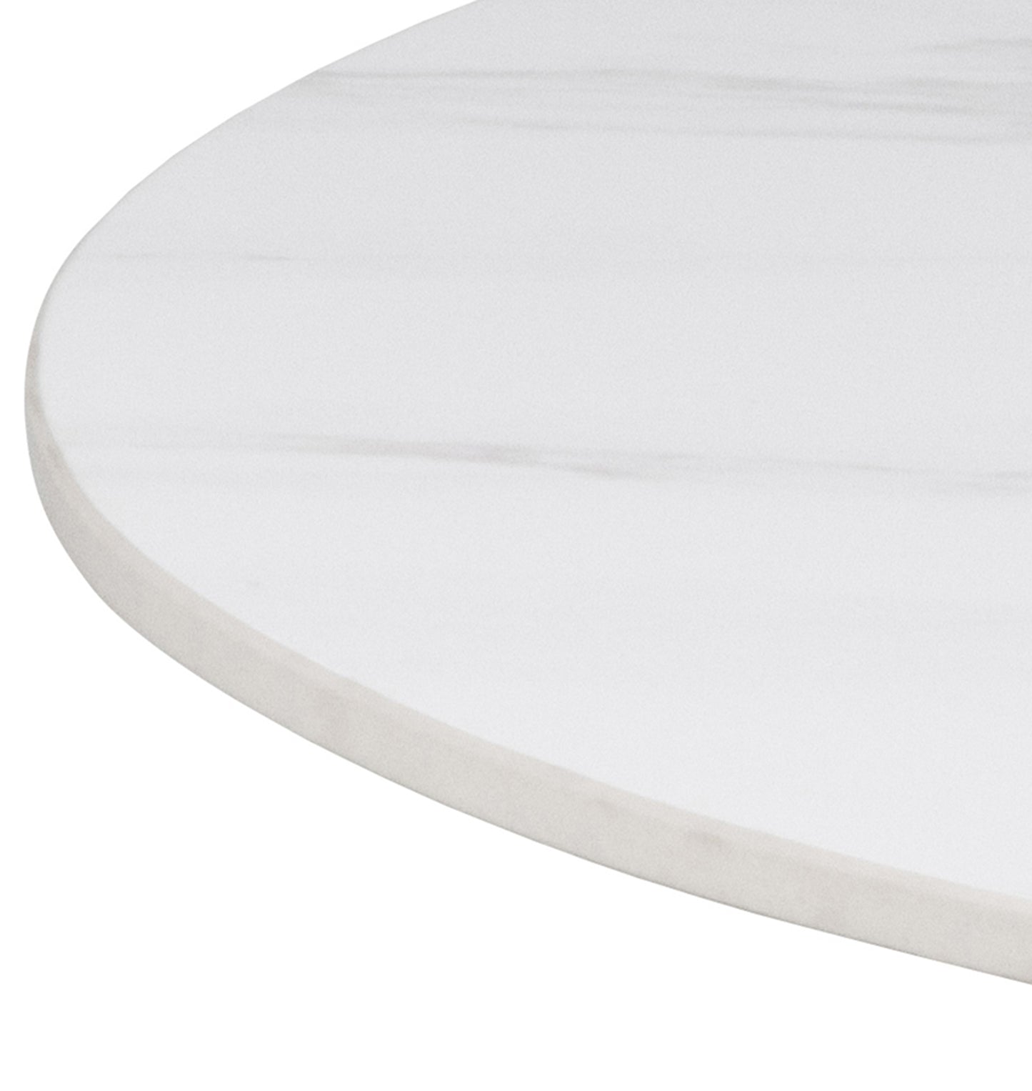 Bāra galds Roši 80/80/105 cm balts - N1 Home