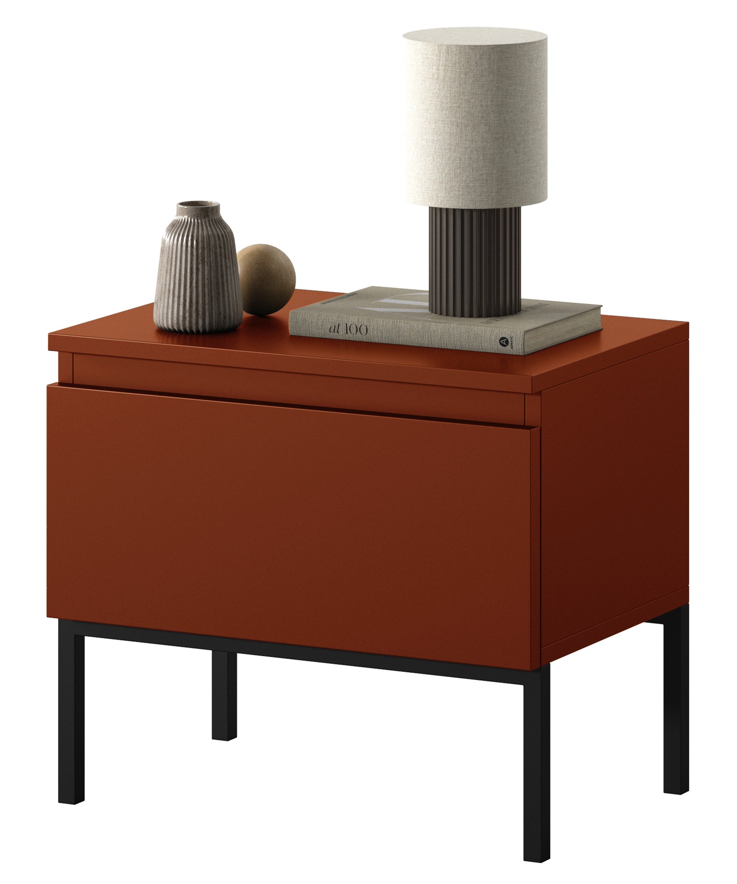 Naktsgaldiņš Bommo 43/49/32 cm terrakota