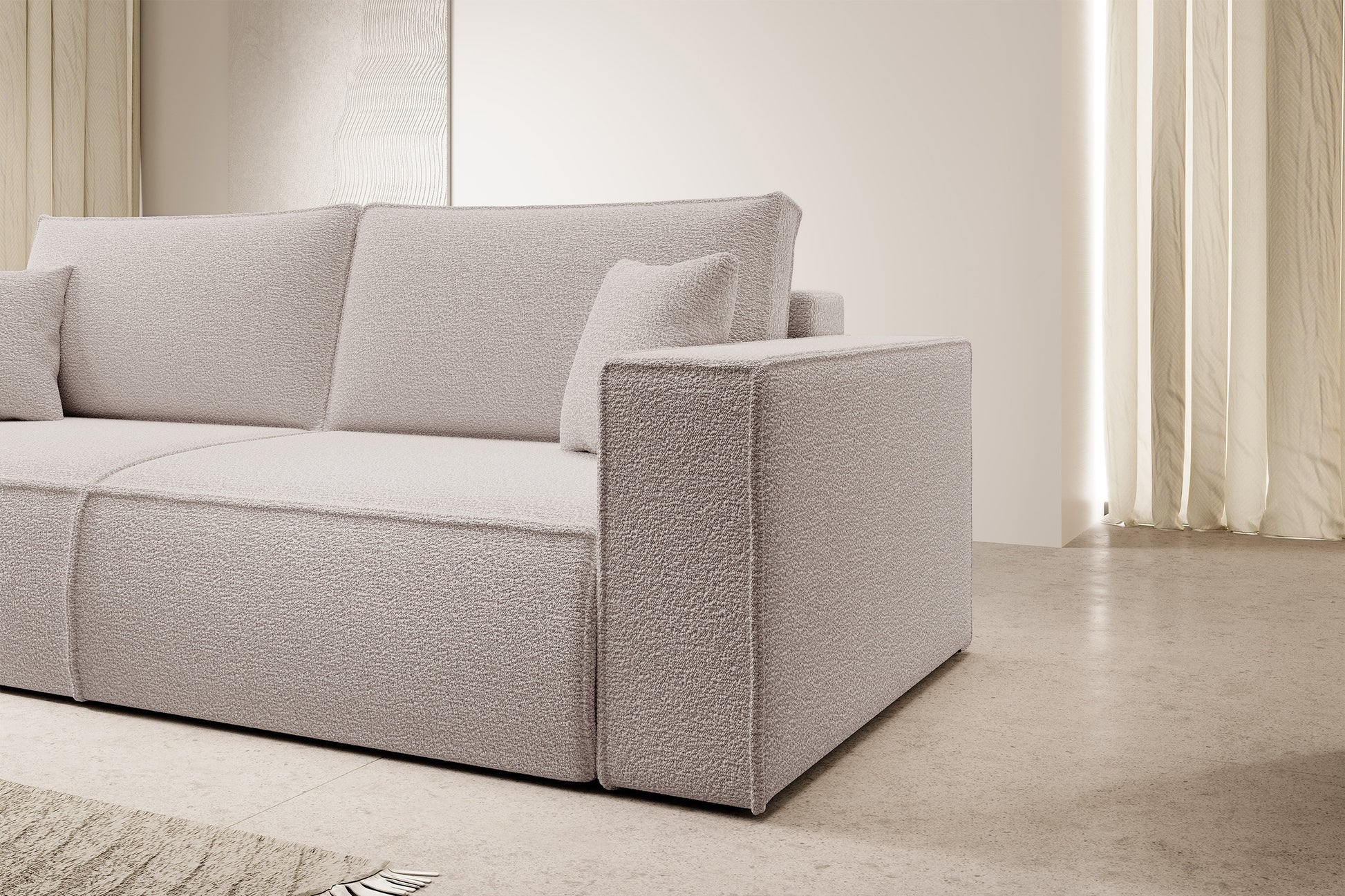 Dīvāns Fireza 275/102/85 cm Abriamo 2 - N1 Home
