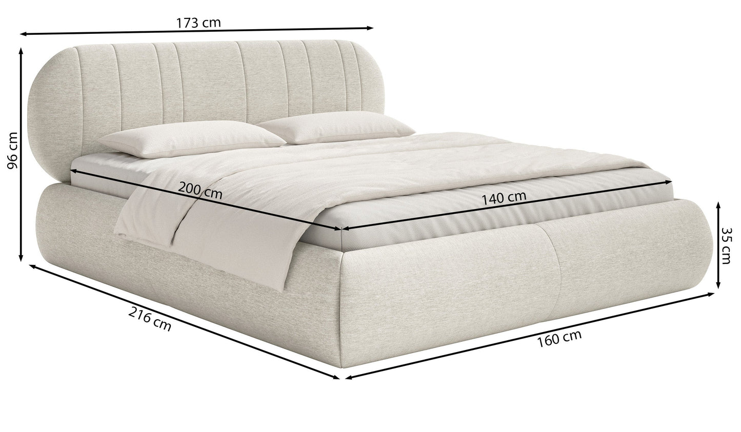 Gulta Meliosa (ar konteineru) 140/160/180x 200 cm Verita 24 - N1 Home