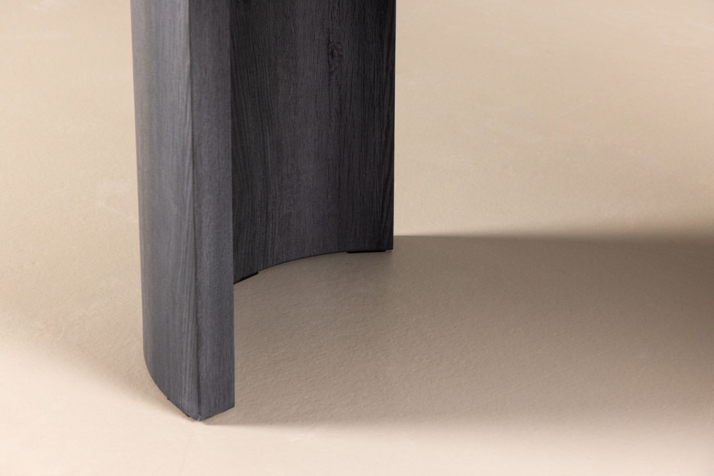 Galds Grundar 75/100/220 cm melns - N1 Home