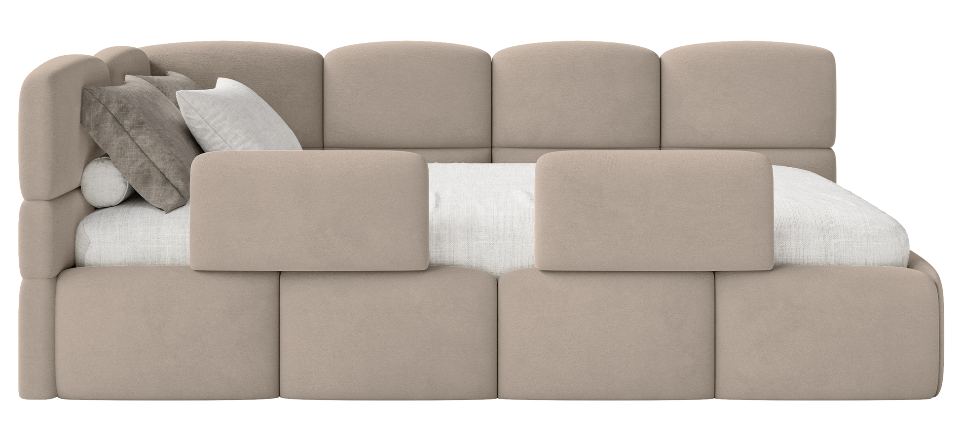 Gulra ar matraci Clod 220/88/110 cm Piano 03 - N1 Home