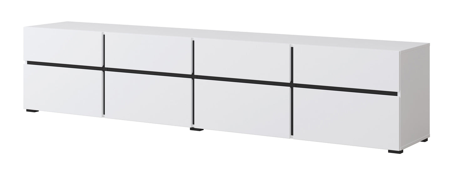 Kumode Kruzat 48/224/40 cm balts