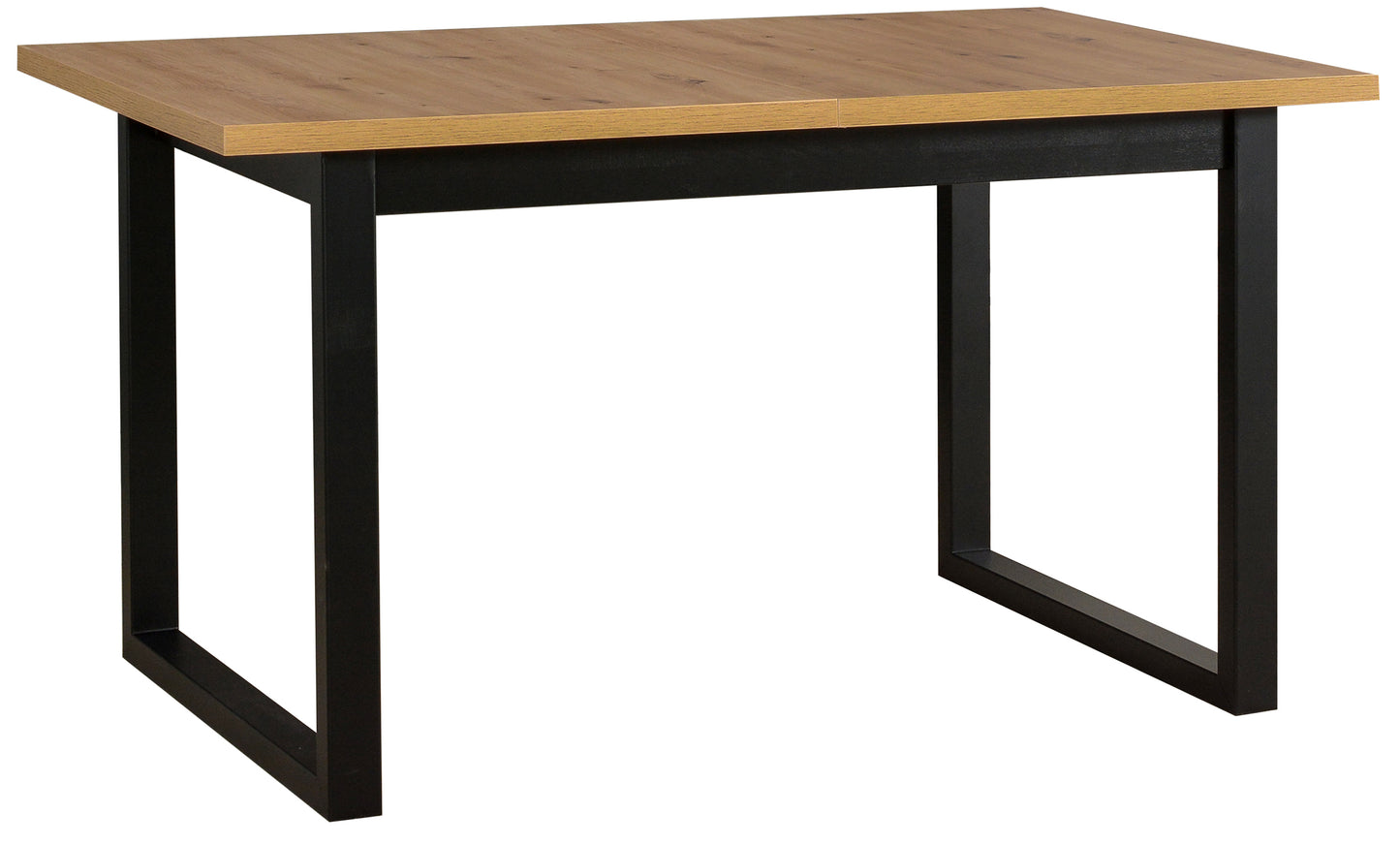 Galds Itama 140-180/80/79 cm gradson ozols/melns - N1 Home