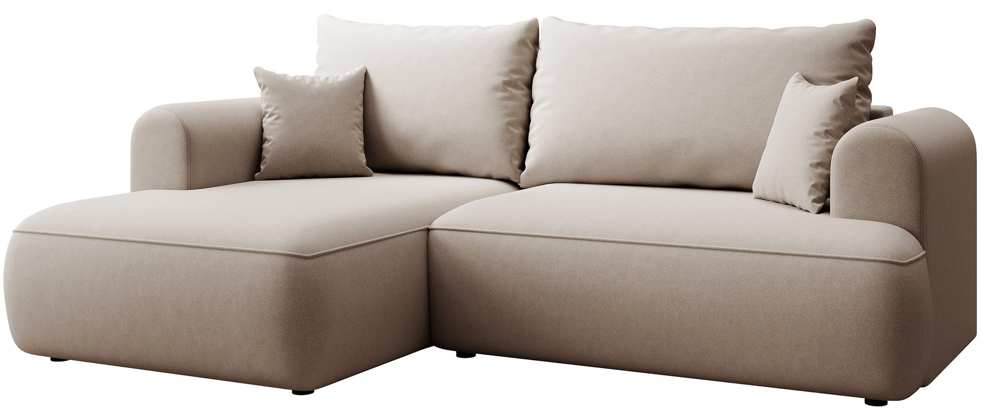 Dīvāns Ovors mini 238/93/156 cm Castel 15 - N1 Home