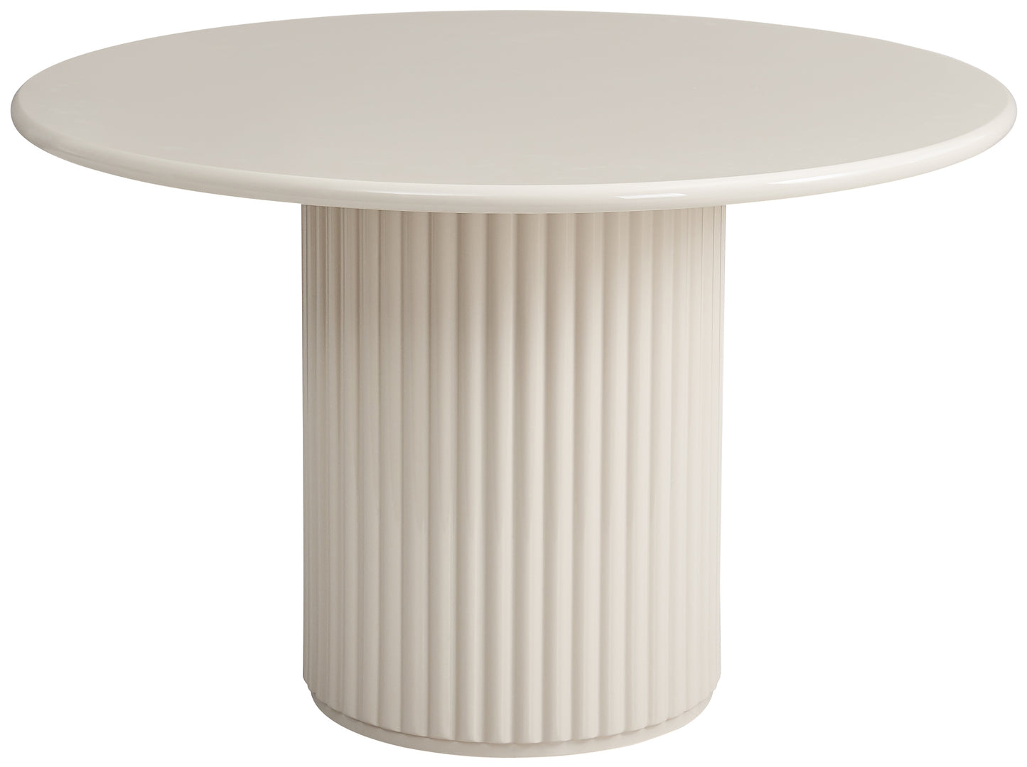 Galds Prino 120/120/76 cm krēms - N1 Home
