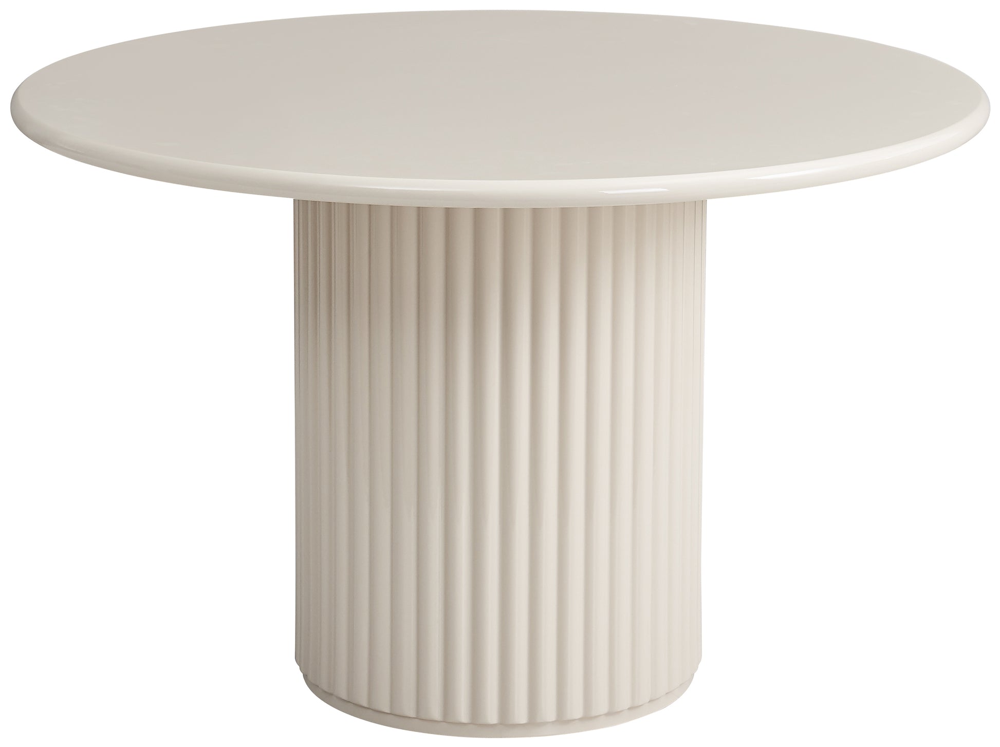 Galds Prino 120/120/76 cm krēms - N1 Home