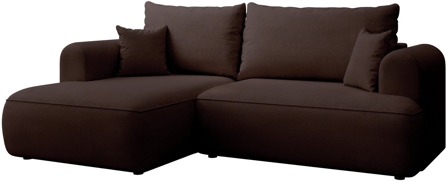 Dīvāns Ovors mini 239/93/156 cm Storm 28 - N1 Home