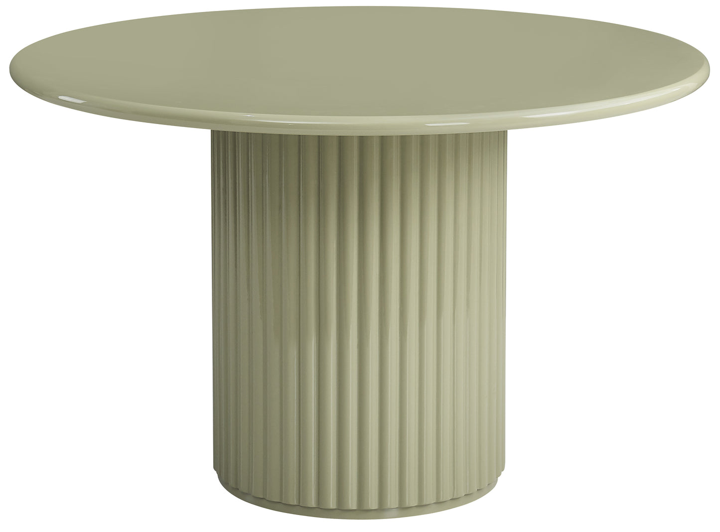 Galds Prino 120/120/76 cm zaļs - N1 Home