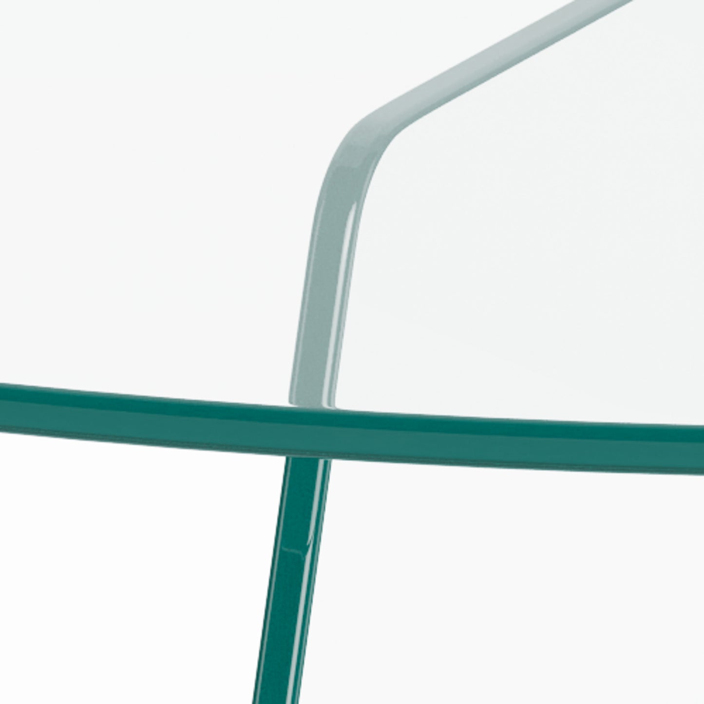 Kafijas galds Samoa 80/80/40 cm Caurspīdīgs - N1 Home