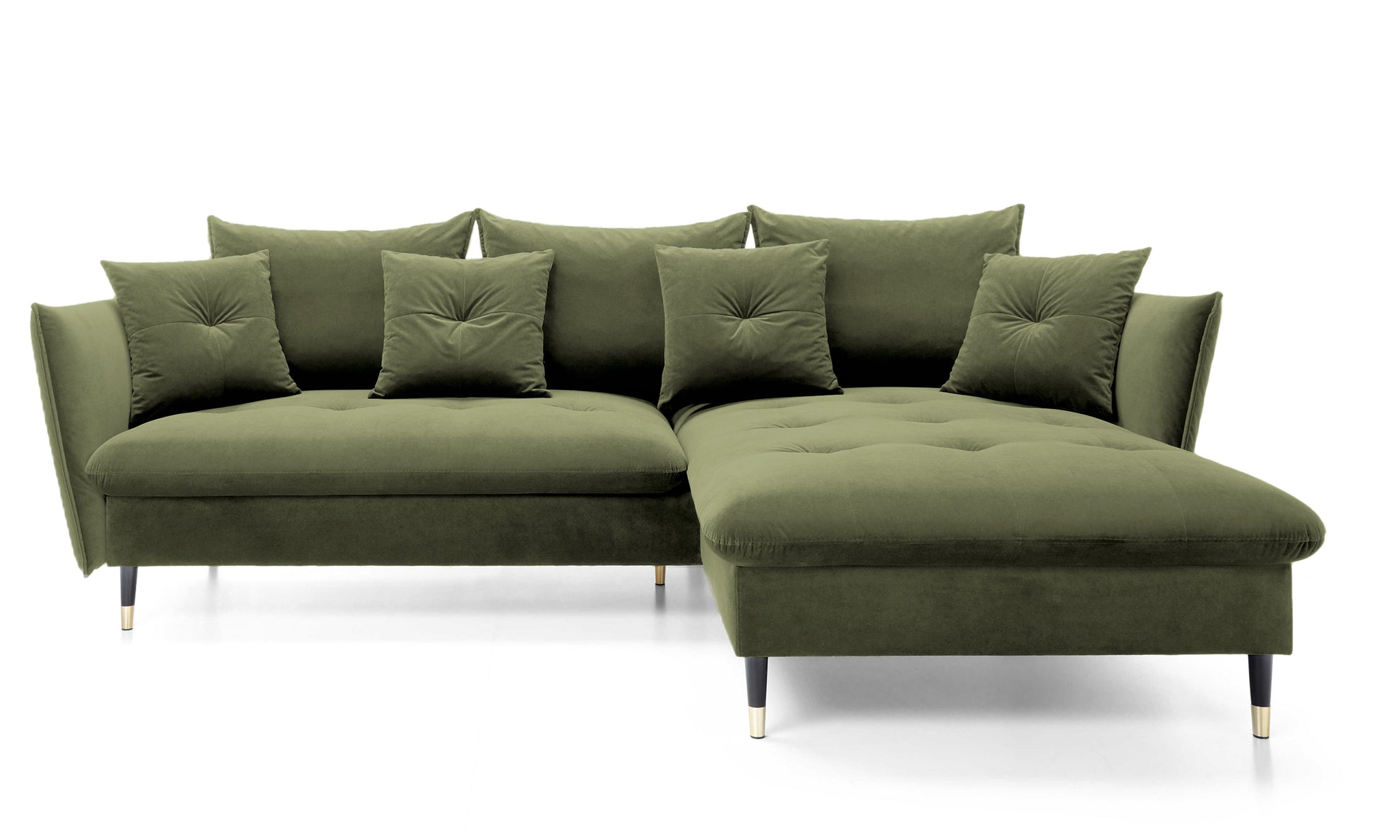 Dīvāns Bazlam 91/258/167 cm Matt Velvet 38 - N1 Home