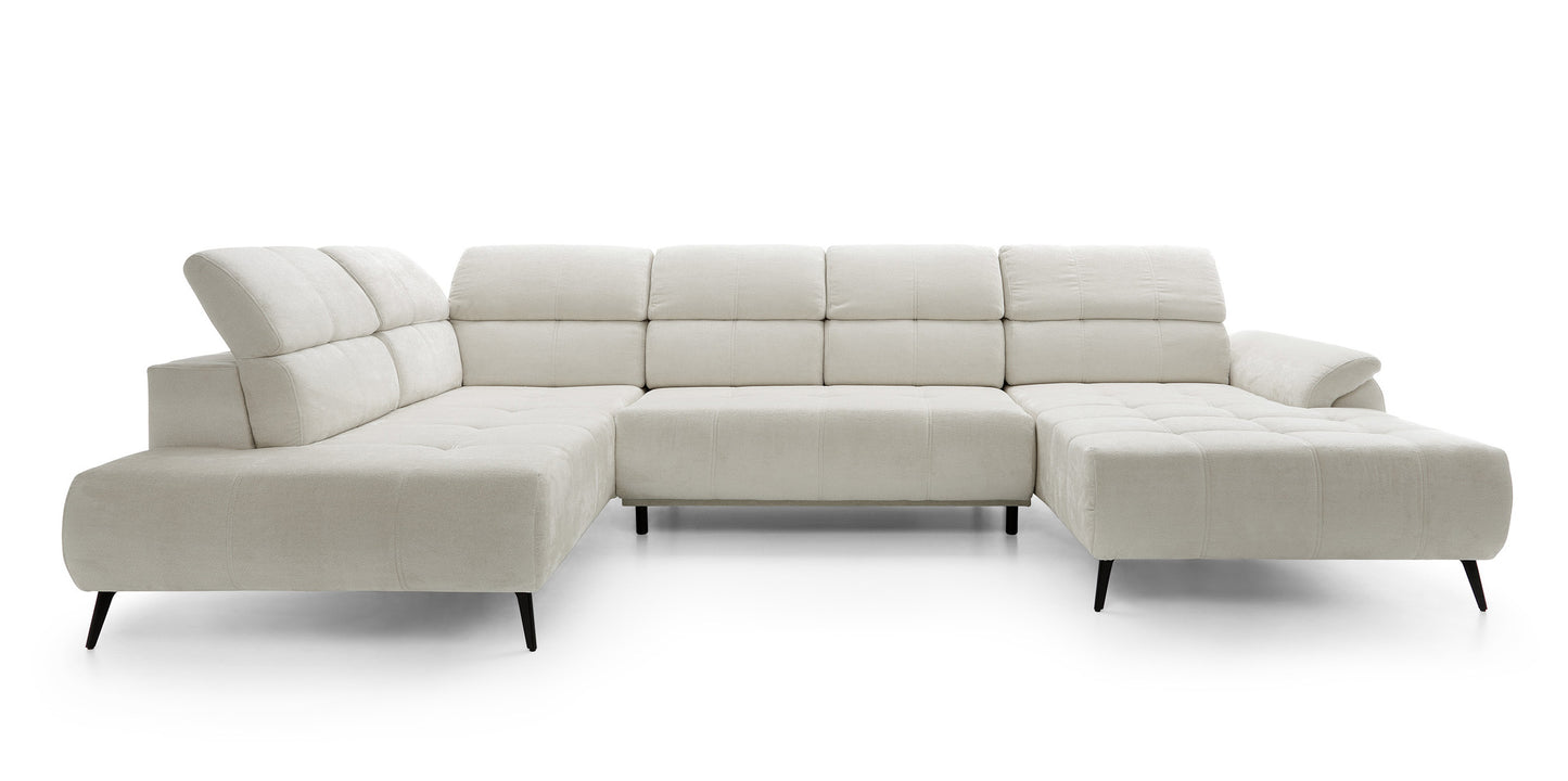 Dīvāns Matio U 98/375/208 cm Aphrodite 01 - N1 Home