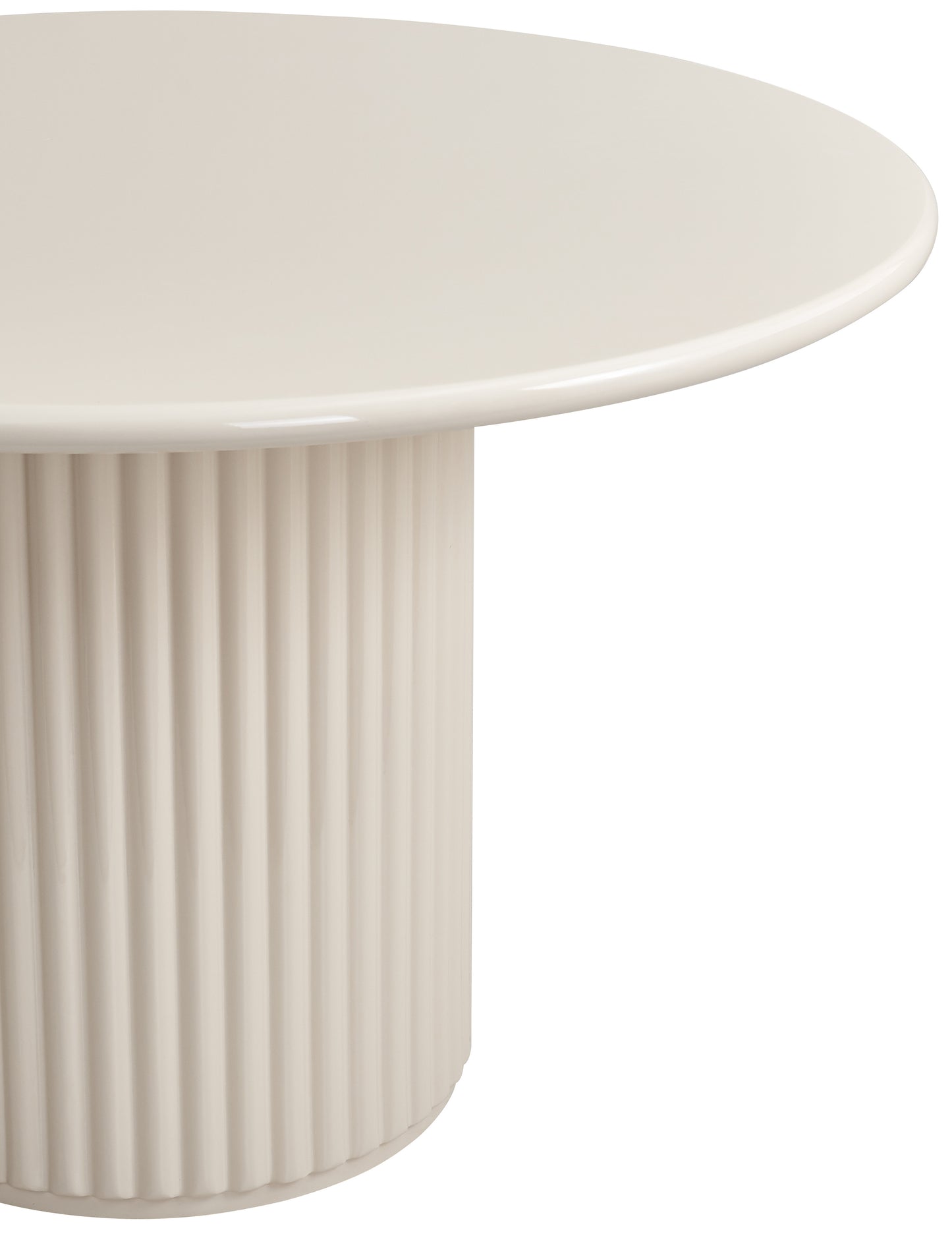 Galds Prino 120/120/76 cm krēms - N1 Home