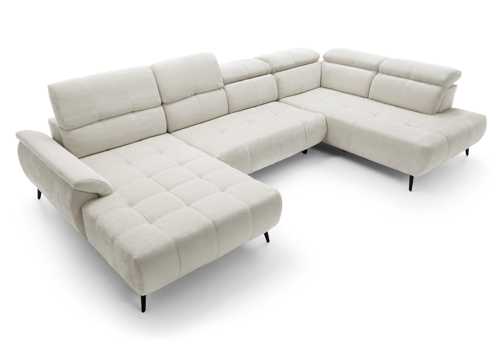 Dīvāns Matio U 98/375/208 cm Aphrodite 01 - N1 Home